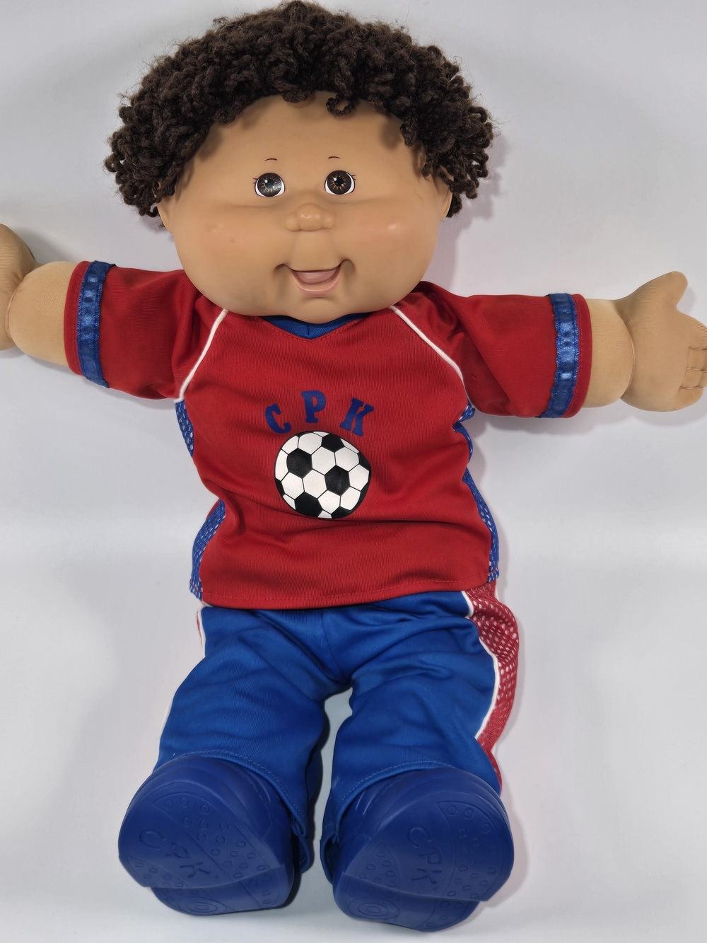 Xavier Roberts 2004 Cabbage Patch Kids Soccer Player 16" Vintage